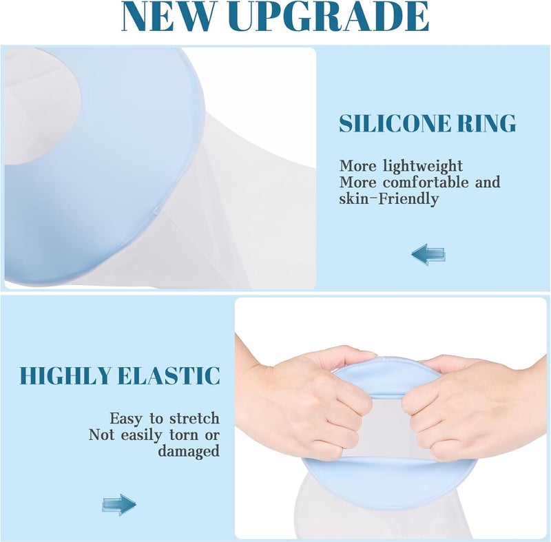 VALLEYWIND Waterproof PICC Line Shower Cover PICC Line Covers for Upper Arm Elbow Reusable IV PICC Line Sleeve Protector - Image 2